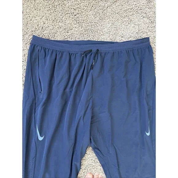 Nike Dri-FIT ADV AeroSwift Men's Racing Pants Size 3XL Blue DM4615-410 NEW $125